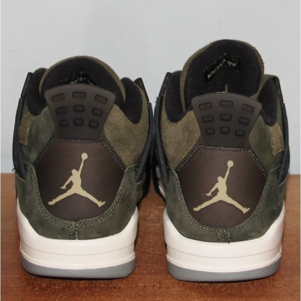 Nike Air Jordan 4 Retro SE Craft GS *B-Grade* 6.5Y Women 8 Olive